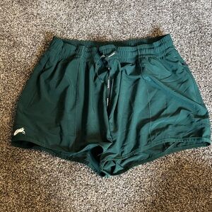 Alphalete Forest Green Athletic Shorts
